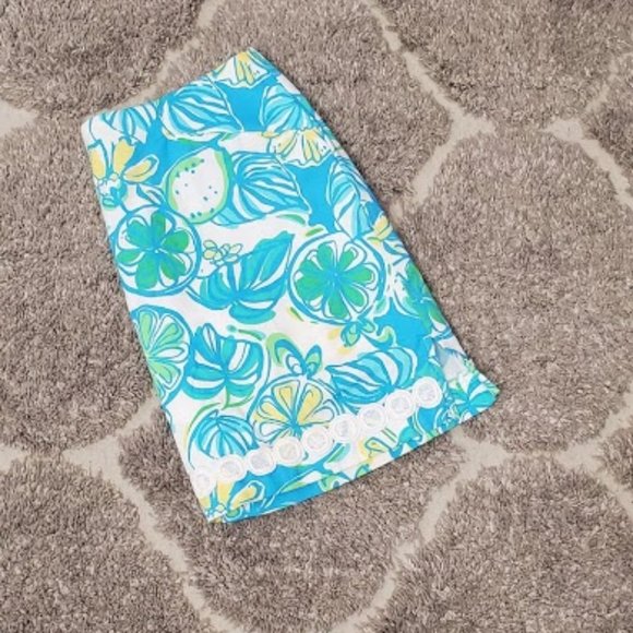 SOLD Lilly Pulitzer Sweet  Sour Marigold Skorts Sz - Picture 8 of 14